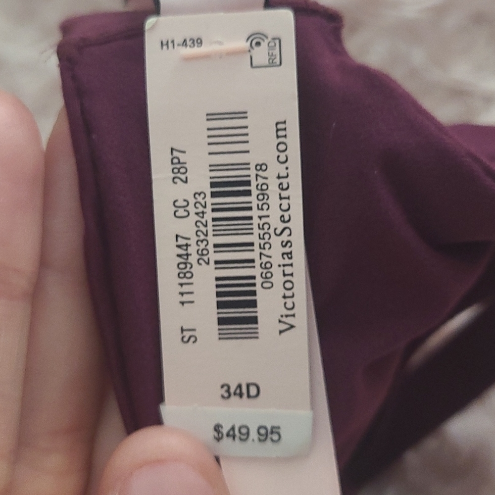 Body by Victoria Smooth and Lace Demi Bra - Picture 5 of 5